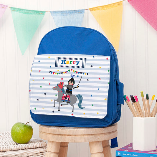 Personalised Children's Noble Knight Rucksack