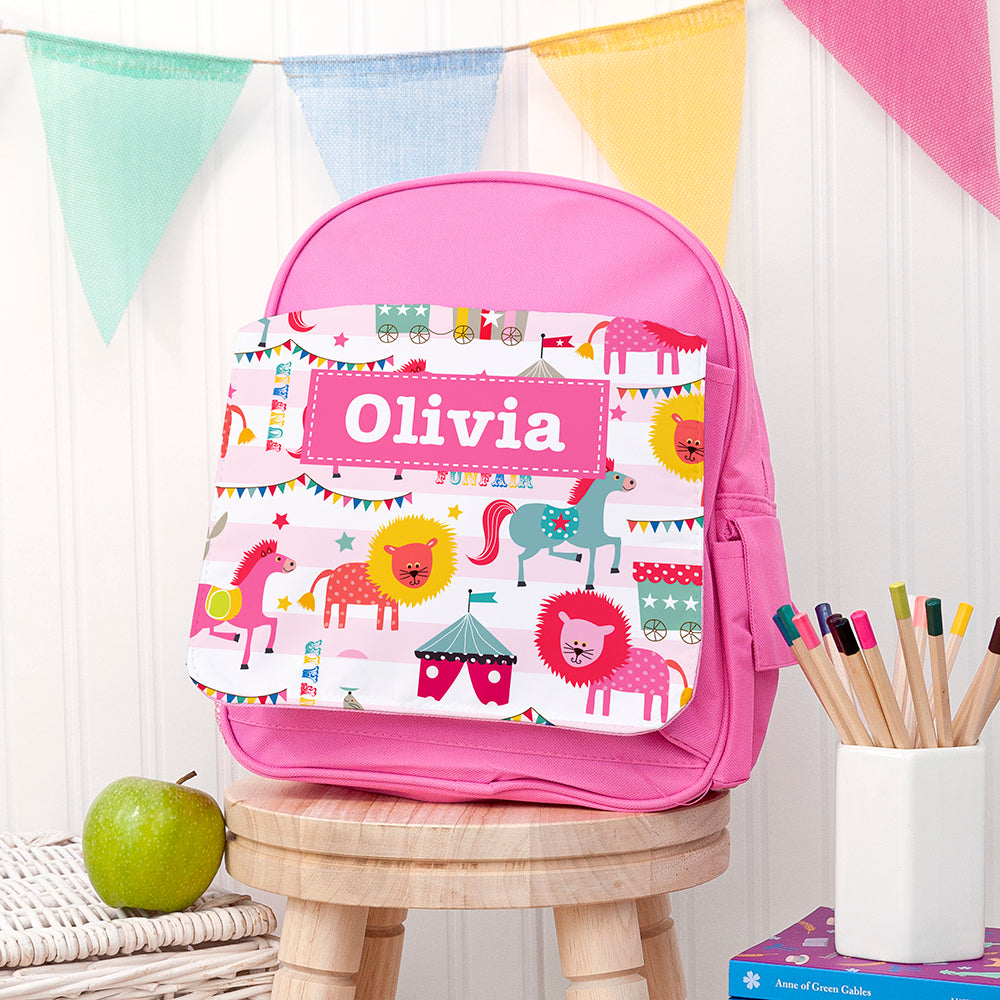 Personalised Circus Rucksack