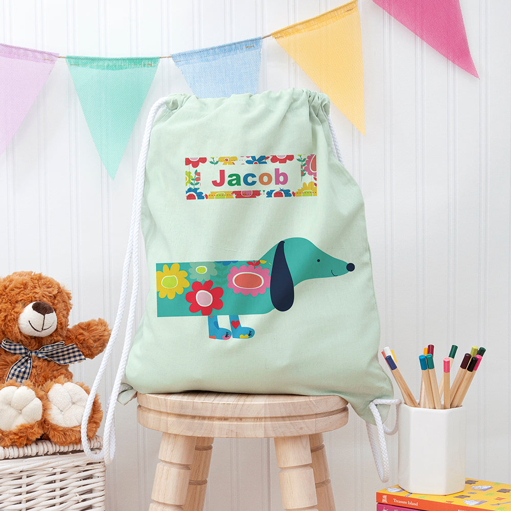 Personalised Dog PE Kit Bag