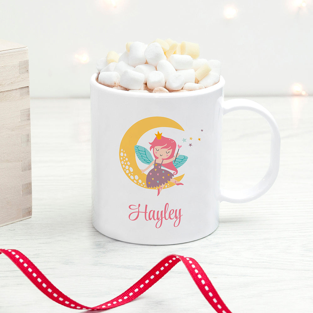 Personalised Fairy Kids Polymer Mug