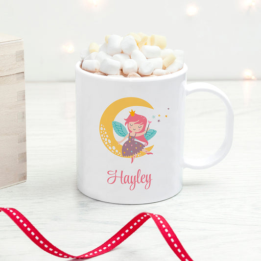 Personalised Fairy Kids Polymer Mug