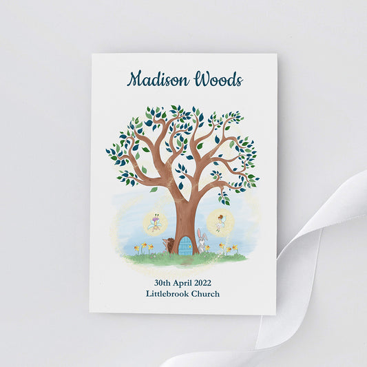 Personalised Fairy Tree Framed Print
