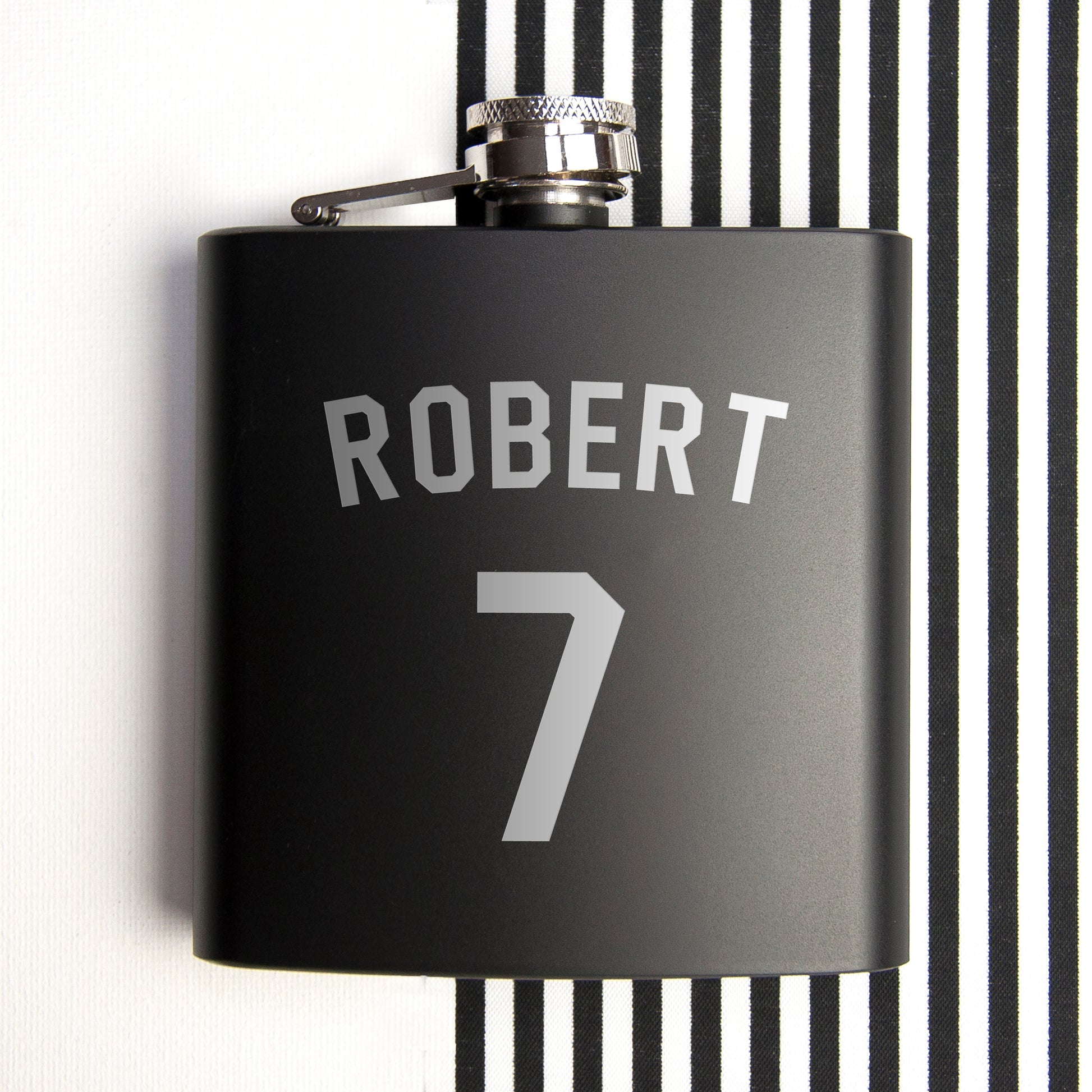 Personalised Football Shirt Hip Flask