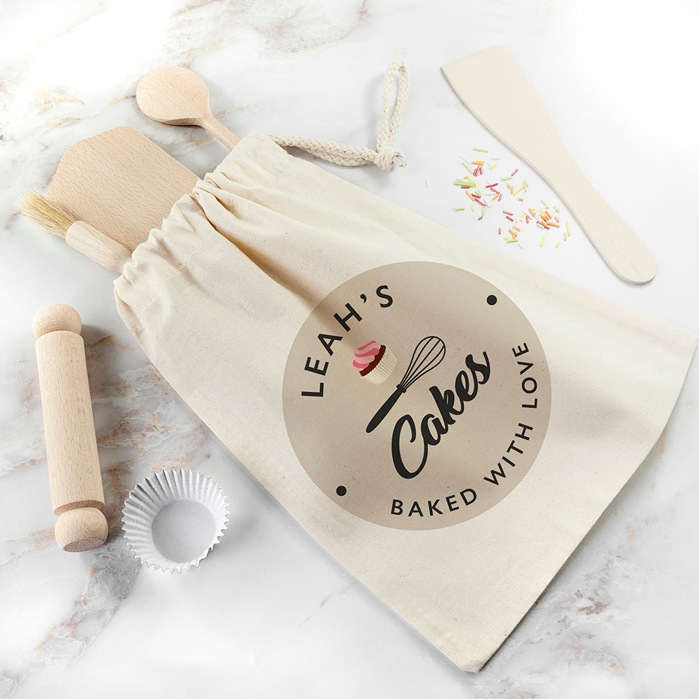 Personalised Kids Home Bakery Set