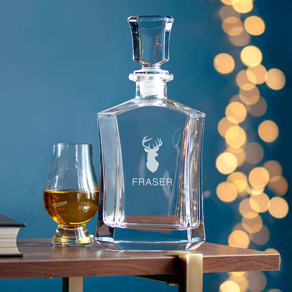 Personalised Luxury Stag Decanter