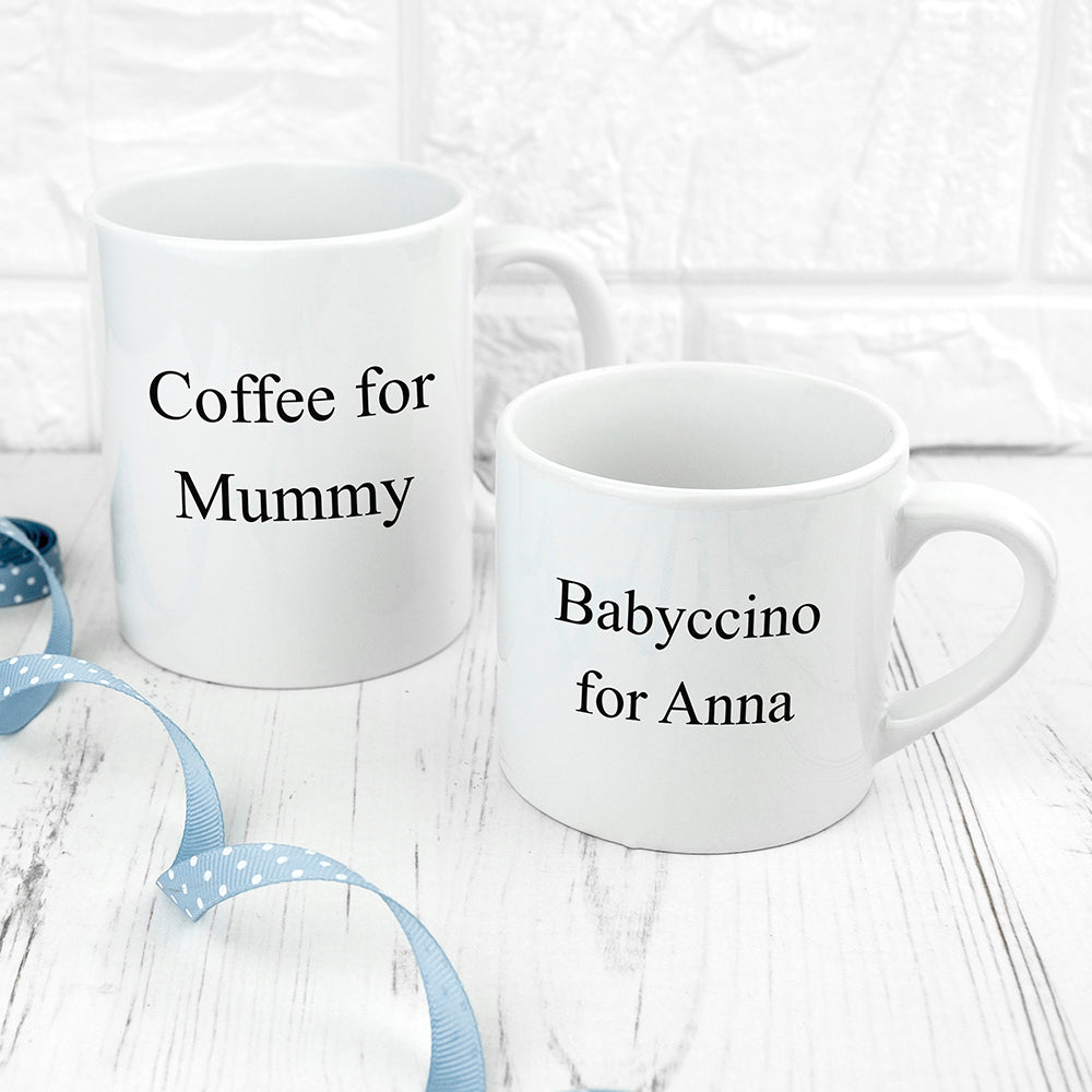 Personalised Mummy & Me Together Forever Mugs