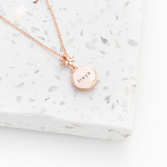 Personalised North Star Necklace