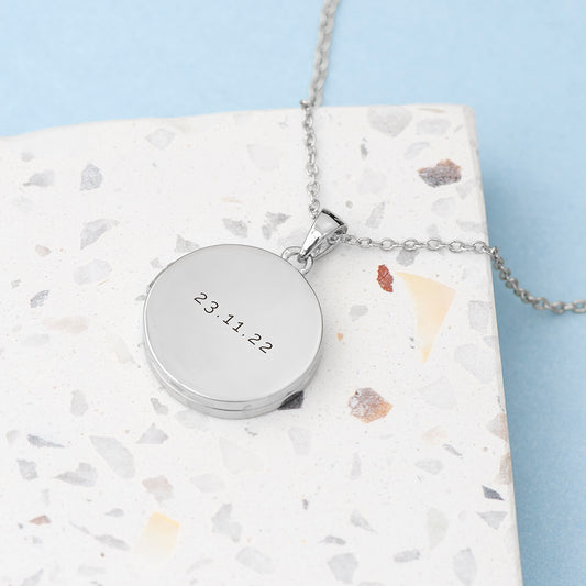 Personalised Round Photo Locket