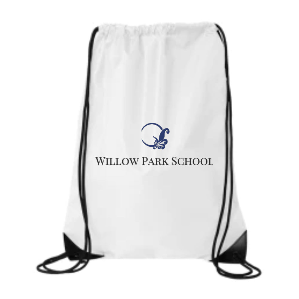Personalised School Logo Drawstring Bag