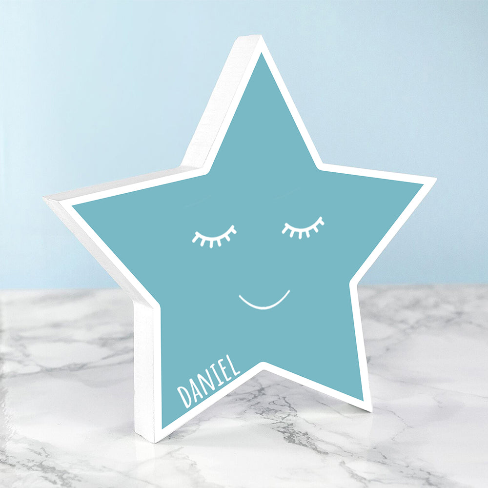 Personalised Smiling Star Keepsake