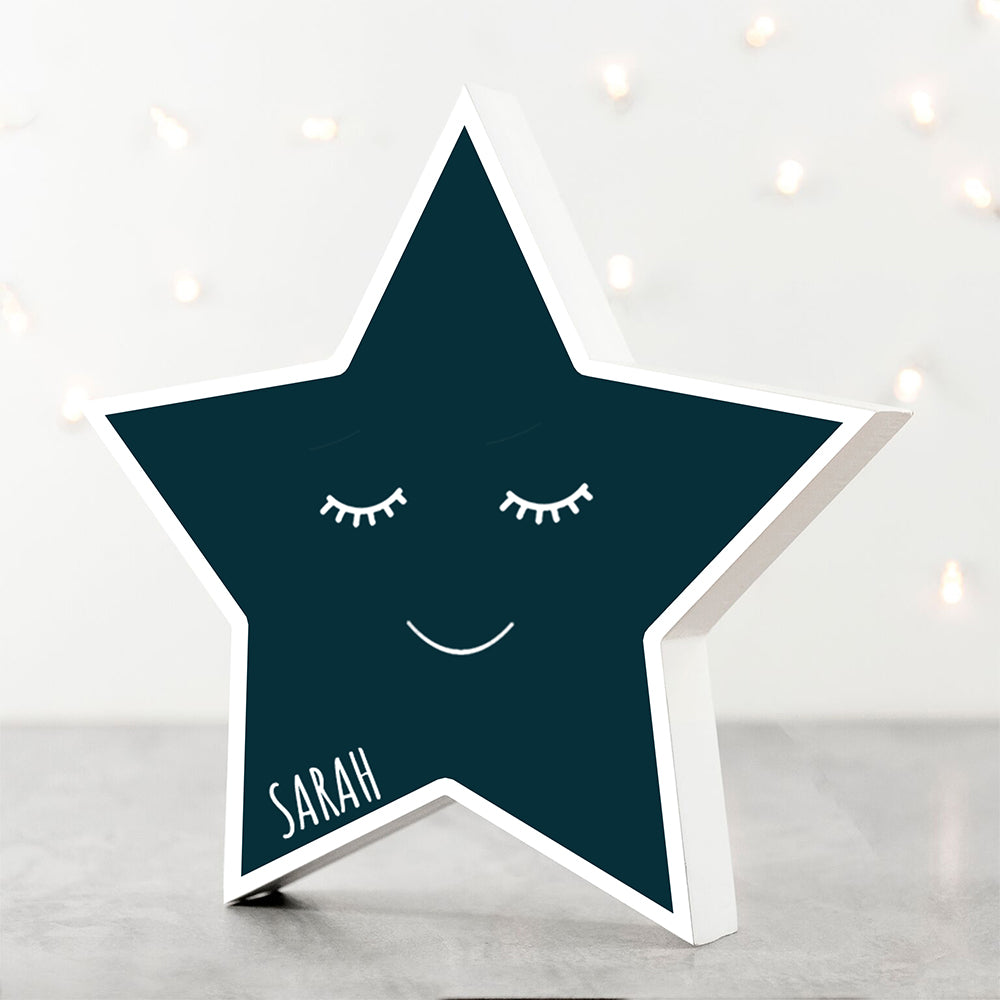 Personalised Smiling Star Keepsake