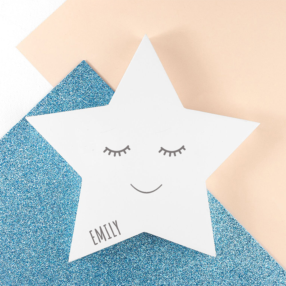 Personalised Smiling Star Keepsake
