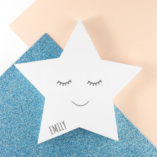 Personalised Smiling Star Keepsake