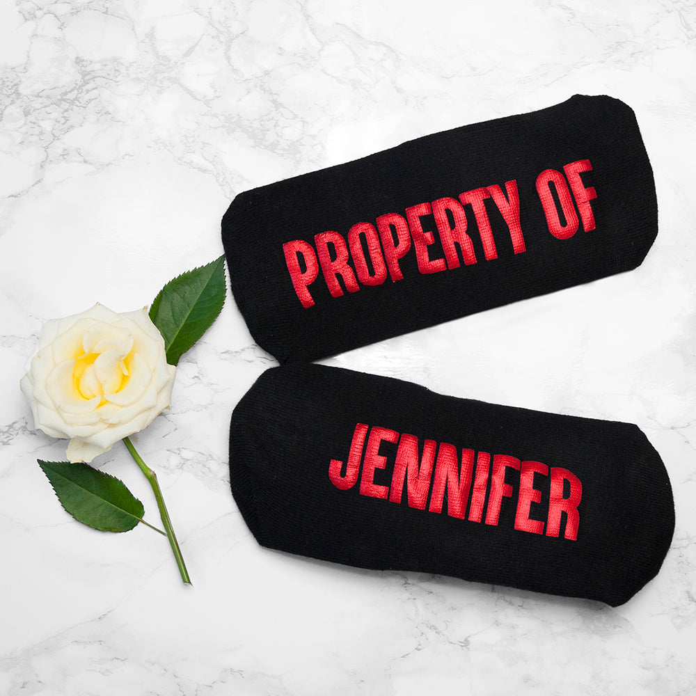 Personalised Sole Mates Romantic Socks