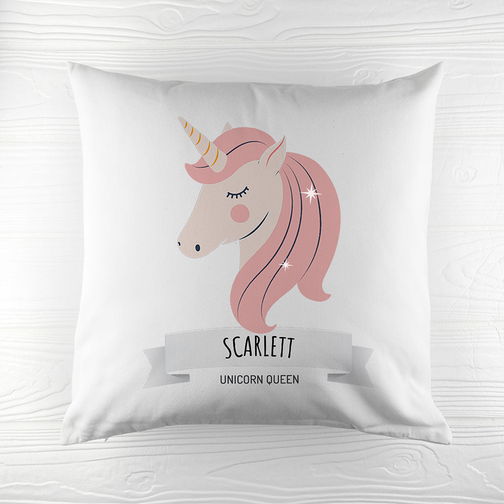 Personalised Sparkle Squad Royal Cushion Cover