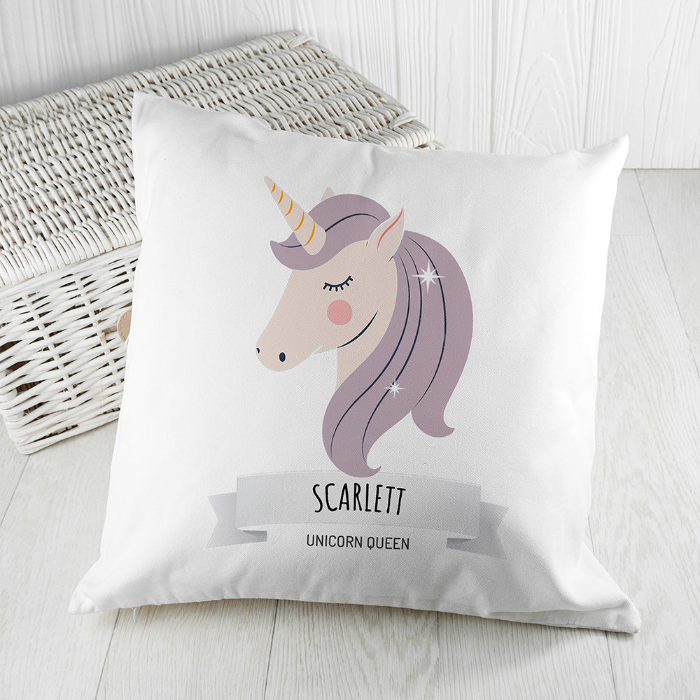 Personalised Sparkle Squad Royal Cushion Cover