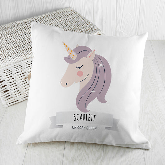 Personalised Sparkle Squad Royal Cushion Cover