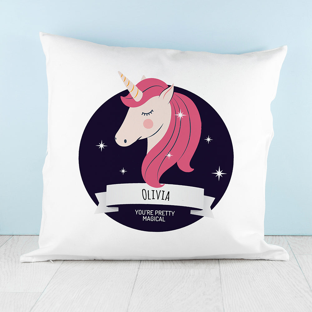 Personalised Sparkle Squad Twilight Cushion Cover