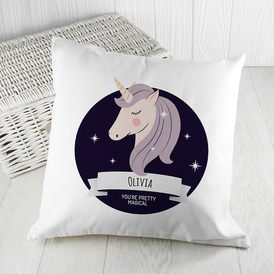 Personalised Sparkle Squad Twilight Cushion Cover