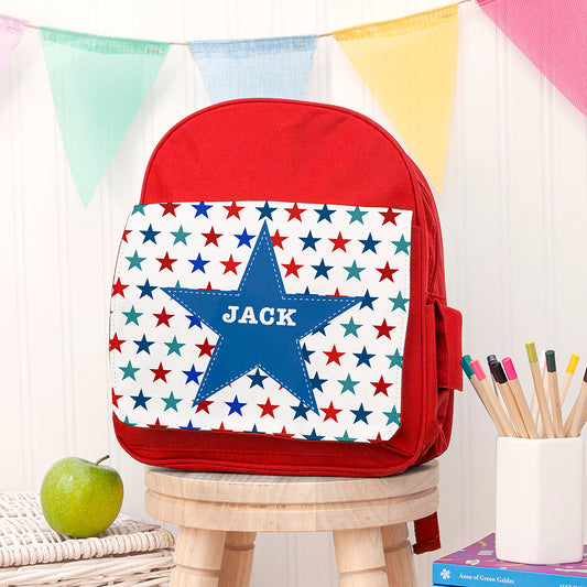 Personalised Stars Rucksack
