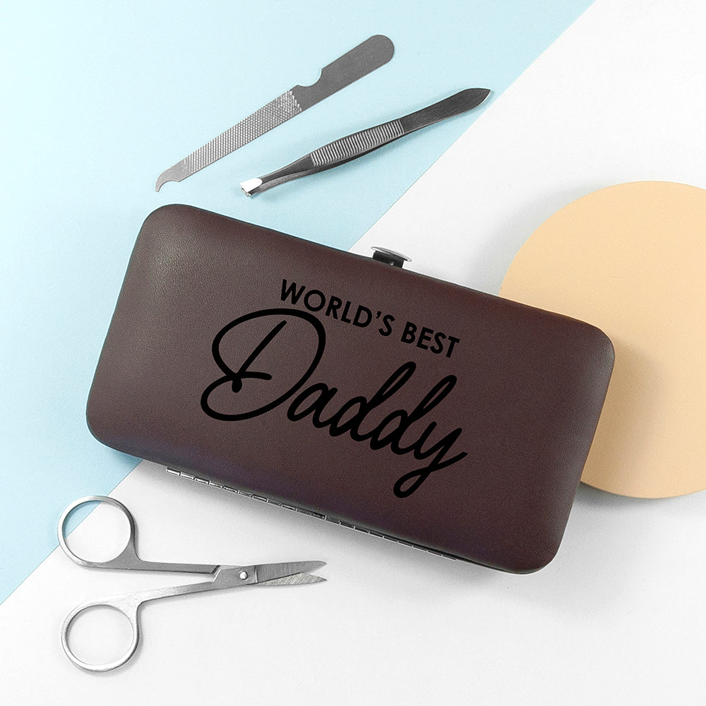 Personalised World's Best Dad Grooming Kit