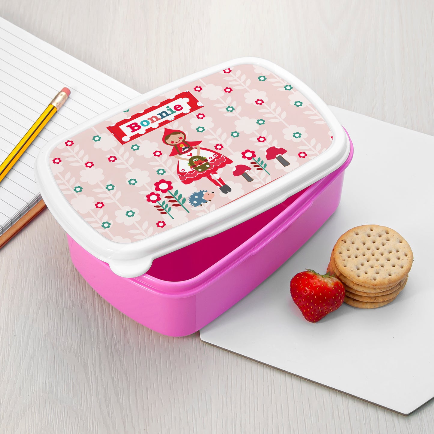 Personalised Little Red Riding Hood Lunch Box