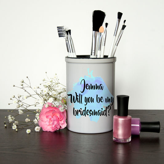 Will You Be My Bridesmaid Personalised Miniature Champagne Bucket